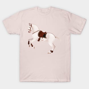 Baroque Andalusian Horse - Equine Rampaige T-Shirt